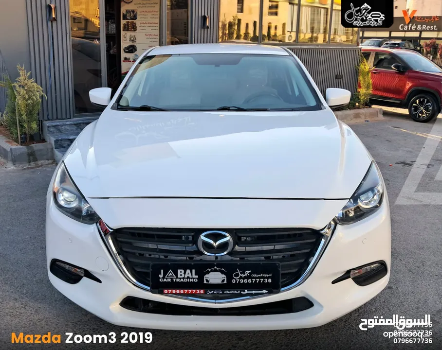 مـازدا زووم 3 2019 فـحـص نـخـب بحالة الوكاله كاش او اقساط