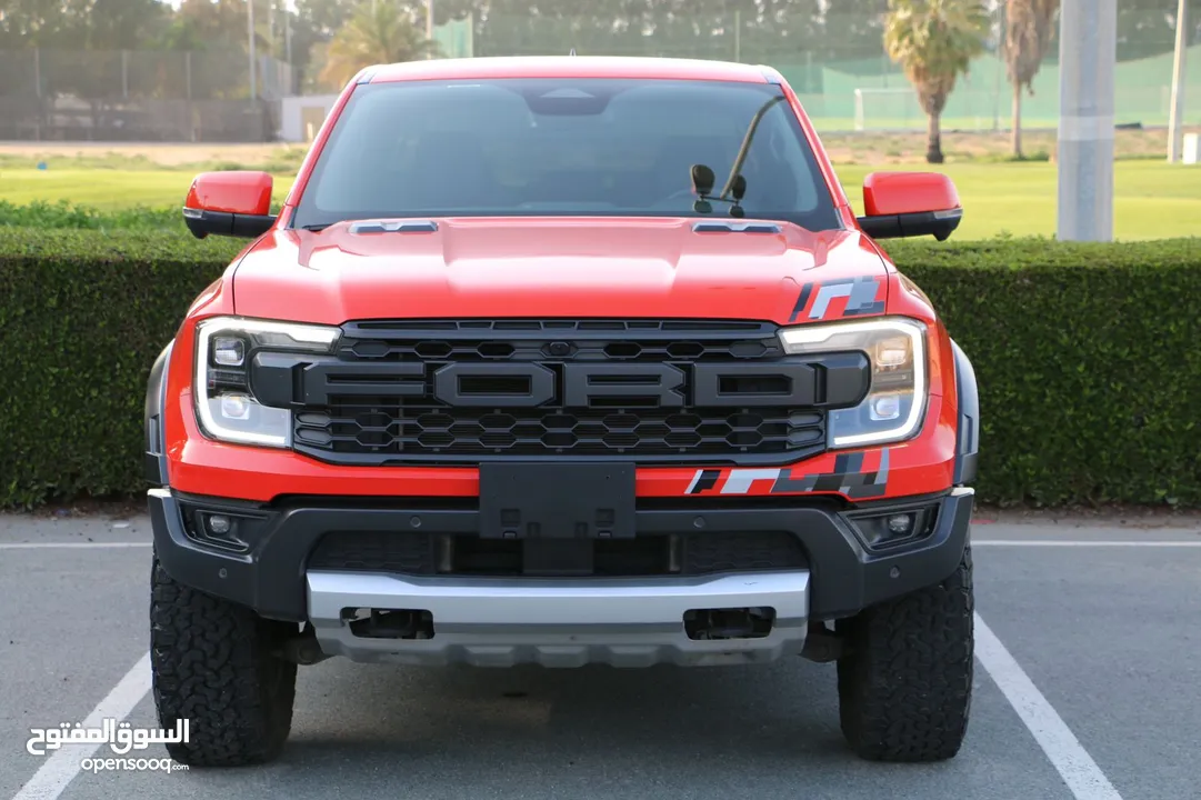 فورد رينجر رابتر خليجي 2023 (تحت الضمان) صبغ وكالة  FORD RANGER RAPTOR GCC 2023 (under warranty)