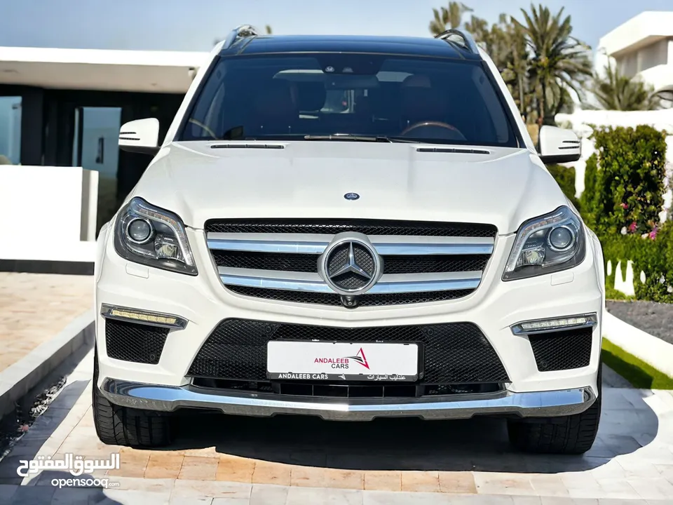 AED 1,870 PM  MERCEDES BENZ  GL500 4.7L V8  GCC 2015  0% DOWNPAYMENT