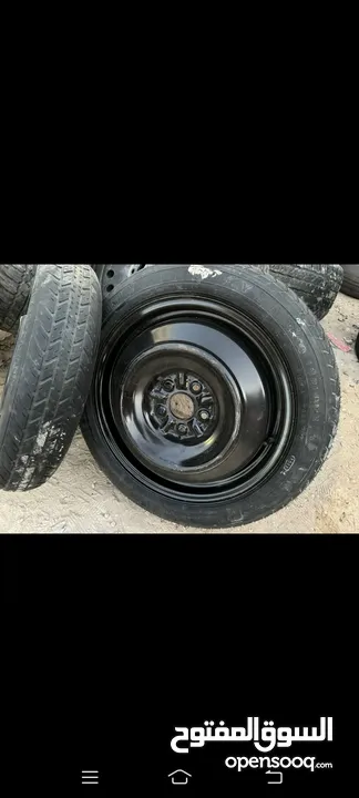جنط 17 مع كوشوك وسبيرات أمريكي خشن