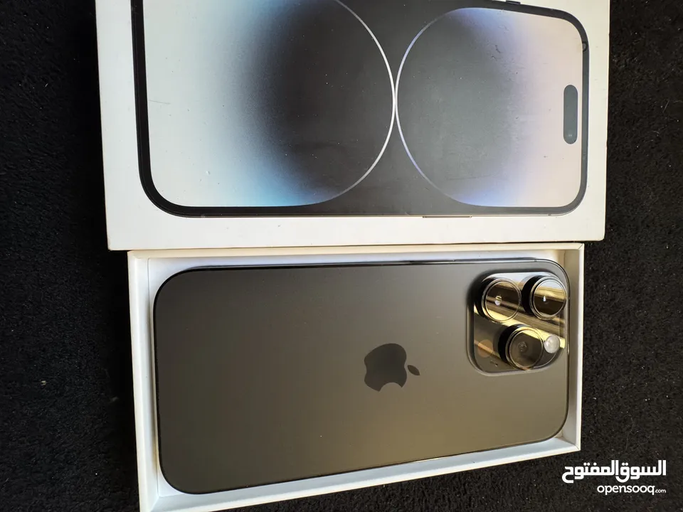 Iphone 14 pro black like new 128gb