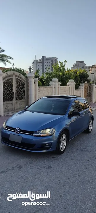 جولف 2014 ماتور 1400 تيربو بصمه بنوراما بسعر حرق 65000 البدل وارد منبدل