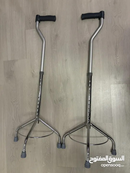 3 legged walking sticks - عكاز ثلاثي