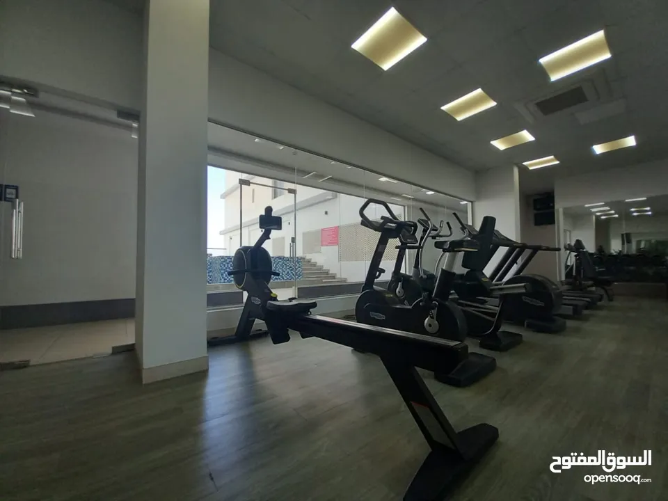 2 +1 BR Modern Flat in Qurum with Shared Pool & Gym