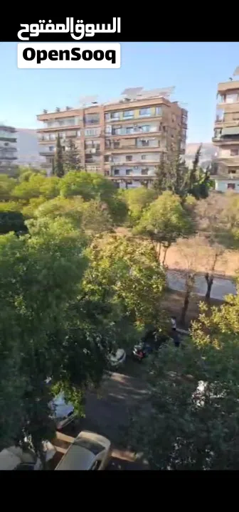 شقة  ثالث طابق مصعد طاقه مساحه 175 خمس غرف وصالون وحمامين قبلي شمالي كسوه قديمه تقيله ممدد شو