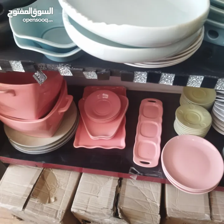 شروة صحون بورسلان للبيع بسعر مغري جدا