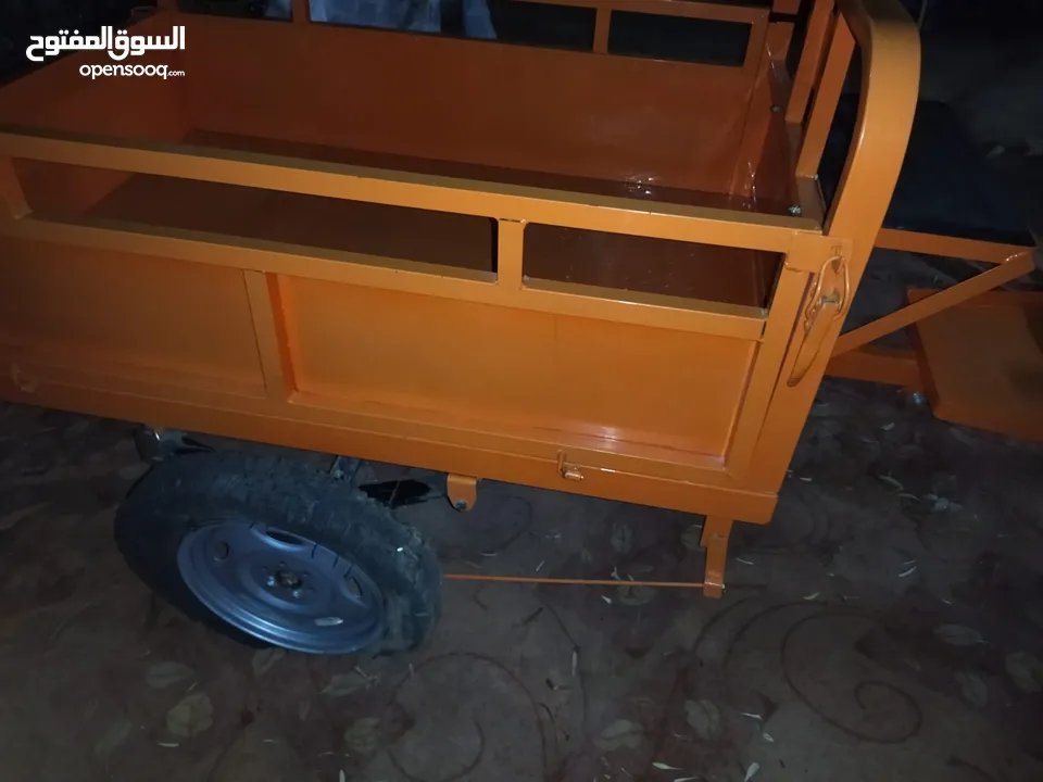 ترولية فرامة شبه جديدة استخدام يومين