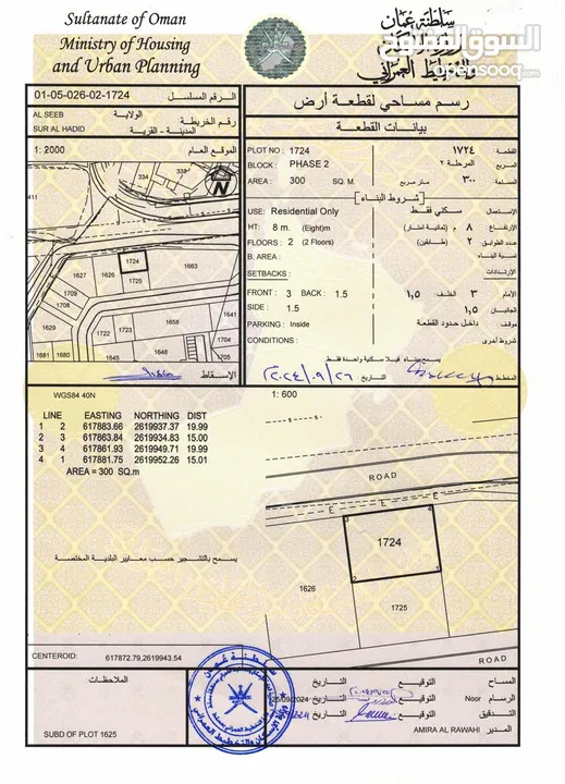 ارخص الاسعار في السيب (سور ال حديد) تملك ارضك مع مريم الجنيبي ما راح يتكرر عليك