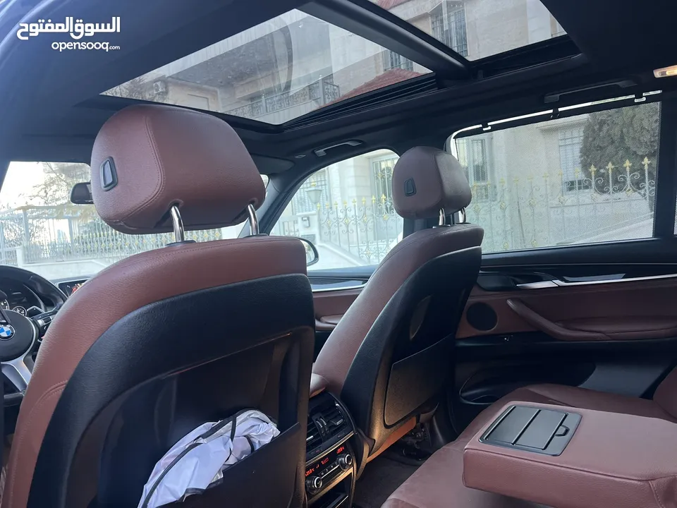 بي ام دبليو X5 بلج ان وارد وكاله عمان  فل كامل فحص كامل بحاله الوكاله دهان الشركه