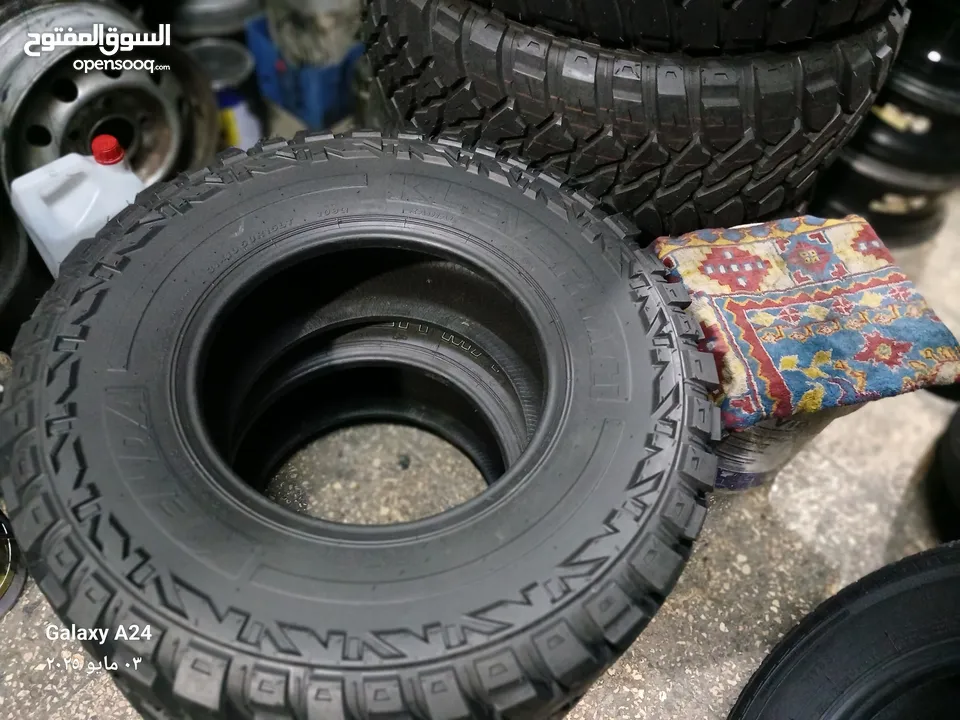القياس 15 10.5. 31 العدد جوز 2من اعلا المواصفات بالاطارات العالميه كيندا تايون امتياز أمريكي زيرو