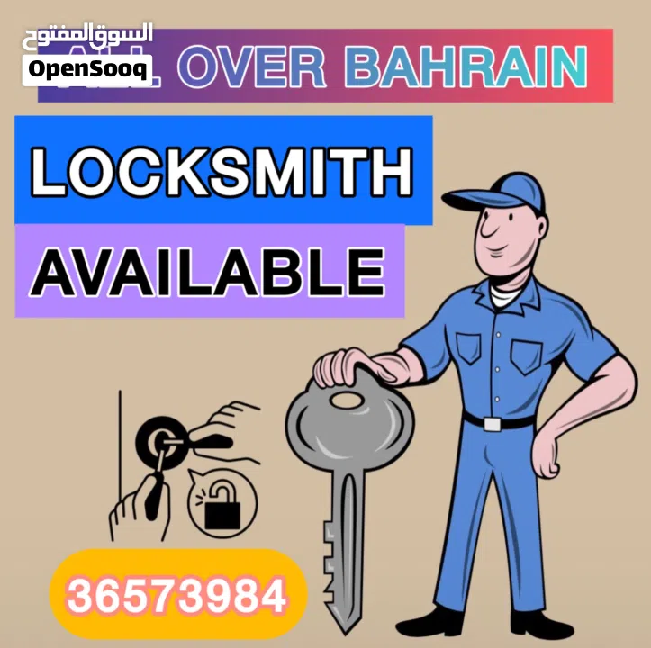 Locksmith All Over Bahrain  24 Hours Service  Car Lock Open  House Door Lock Open  Lock Repa