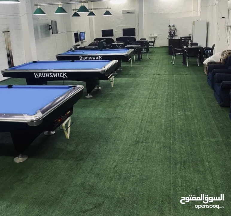 بلياردو امريكي وكافيه