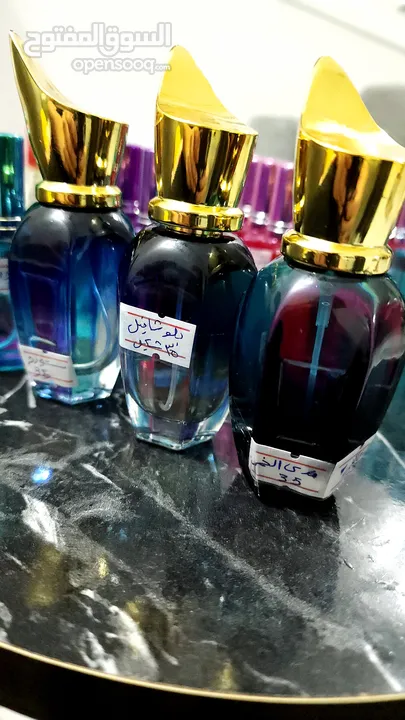 عطور عالمية بعدة احجام و يتوفر تقسيمات AbQpurfume