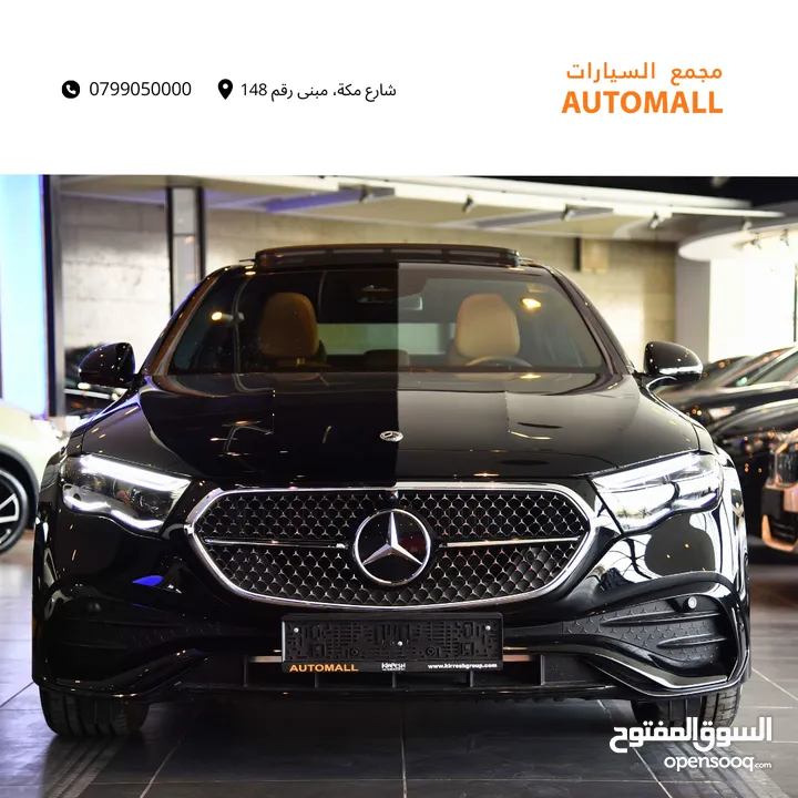 مرسيدس اي كلاس مايلد هايبرد نايت بكج 2024 Mercedes E200 Mild Hybrid AMG Line Night Package