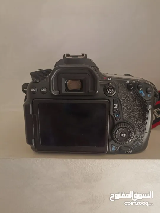 كاميرا Canon 70d بحاله ممتازه