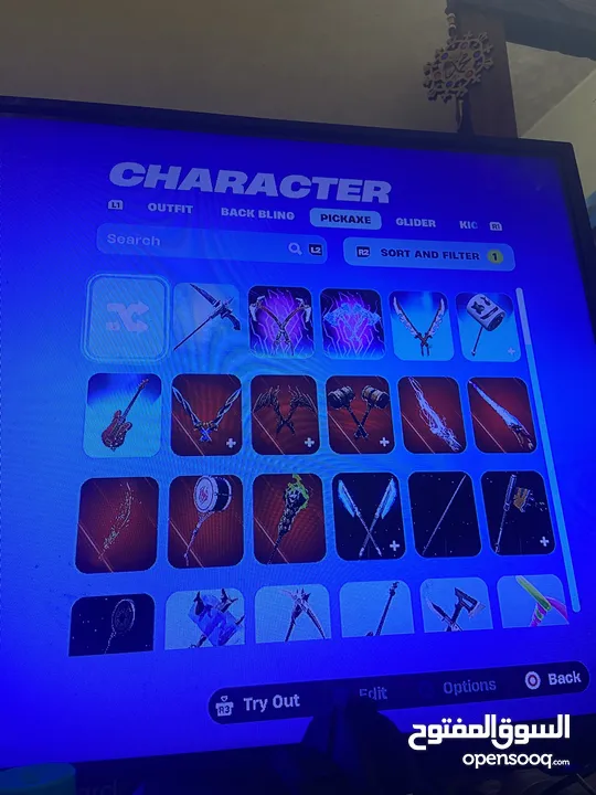 بيع حساب فورت نايت ب 170