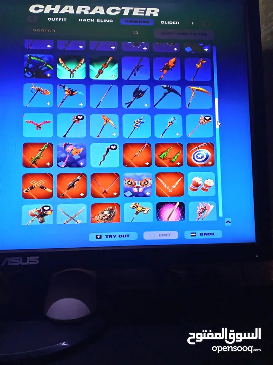 حساب فورتنايت اسطوري للبيع شوف الوصف