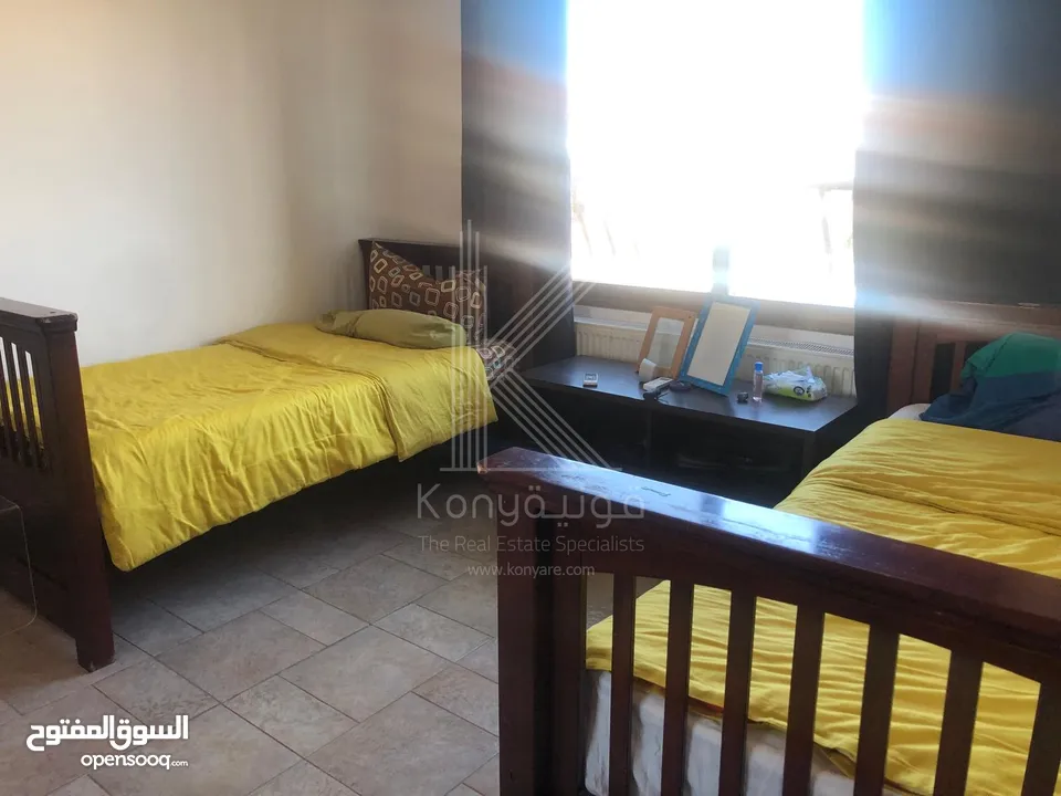 Furnished -2nd Floor Apartment For Rent In Amman- Al Kursi