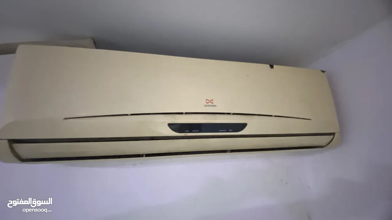 مكيف دايو اثنين طن نظيف عادي مش انفيرتر 110 دينار