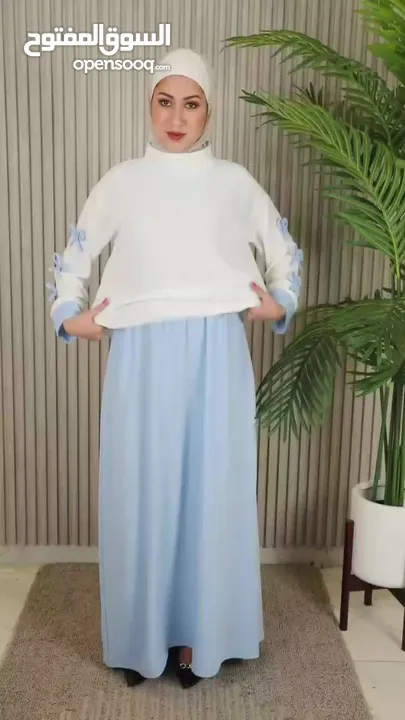 "طقم العيد الراقي وصل اطلاله ناعمه بالفيونكات طقمك المثالي للعيد الطقم اللي بخطف الانظار