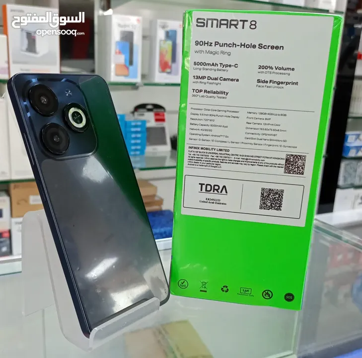 Infinix Smart 8 4 GB ram 128 GB storage [ Brand new mobile phone ]