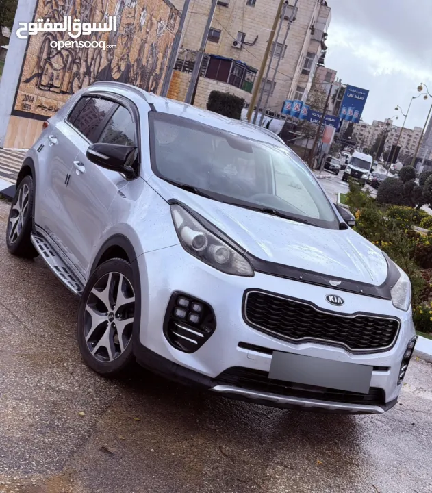 كيا سبورتاج جي تي لاين2017 فل الفل 4*4