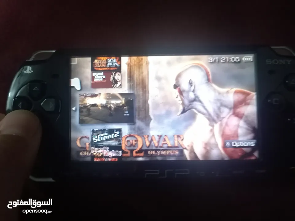 بي اس بي بحاله الوكاله مع كل اغراضه ومعدل منزل عليه العاب بطاريه جديده