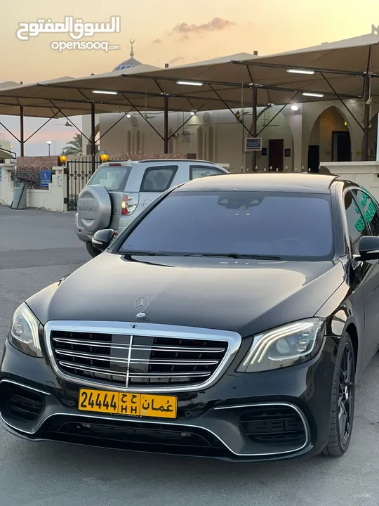 للبيع او للبدل مرسيدس s550 محول الى 2020 s63