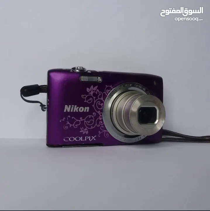 Purple Nikon coolpix S2700