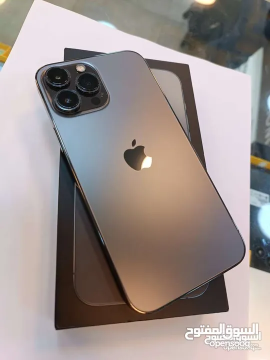 IPHONE 13 PRO MAX ( 512GB ) USED /// ايفون 13 برو ماكس ذاكرة 512 مستعمل وكاله
