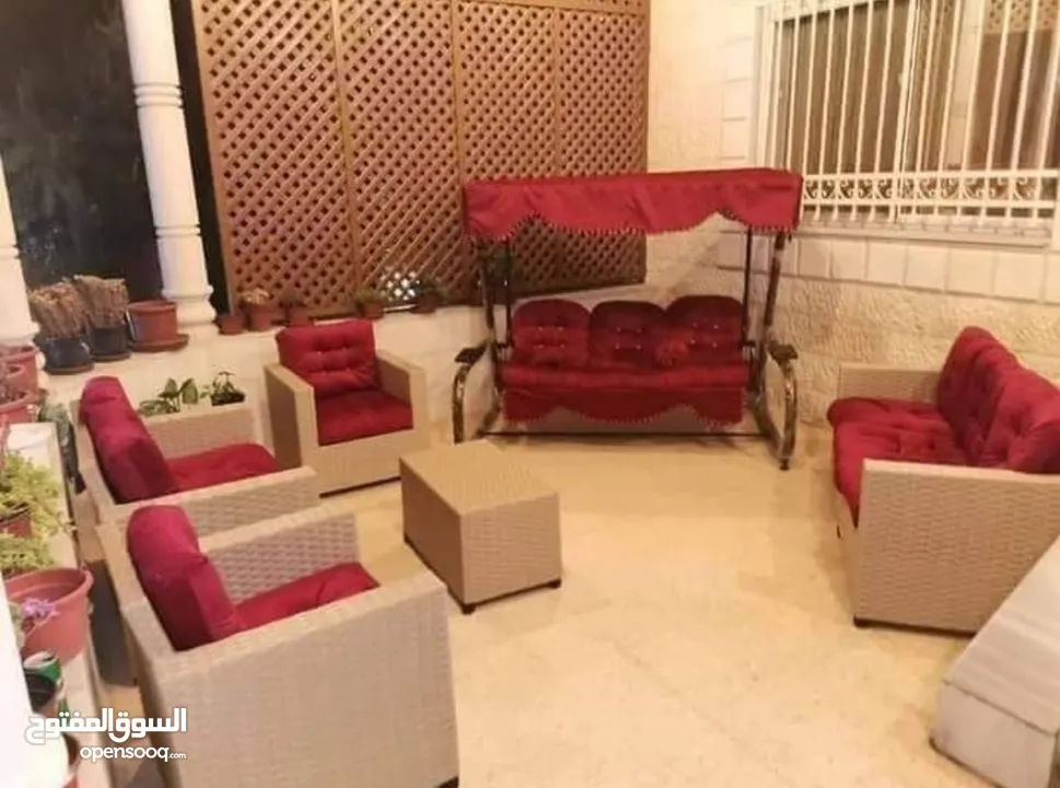 طقم راتان 5 مقاعد
