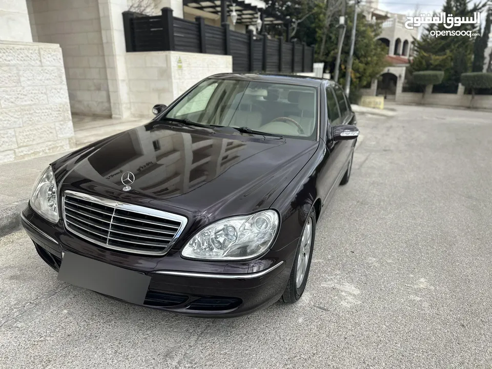 مرسيدس S350 Large - فحص كامل بدون ملاحظات - صيانة وكالة - موديل 2004 - اعلى مواصفات