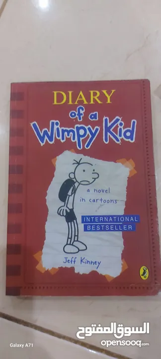8 Wimpy Kid Books