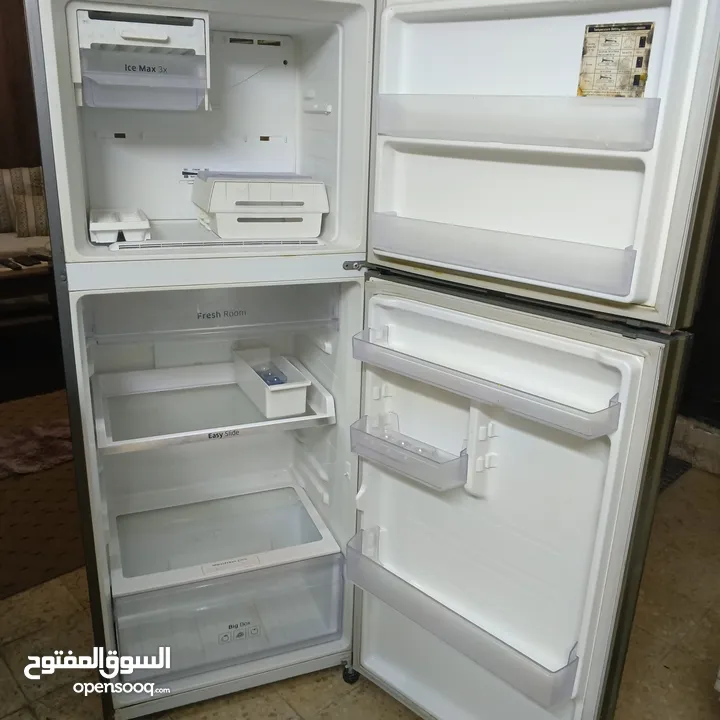 ثلاجة سامسونج انفيرتر 16 قدم بحالة جيدة جدا