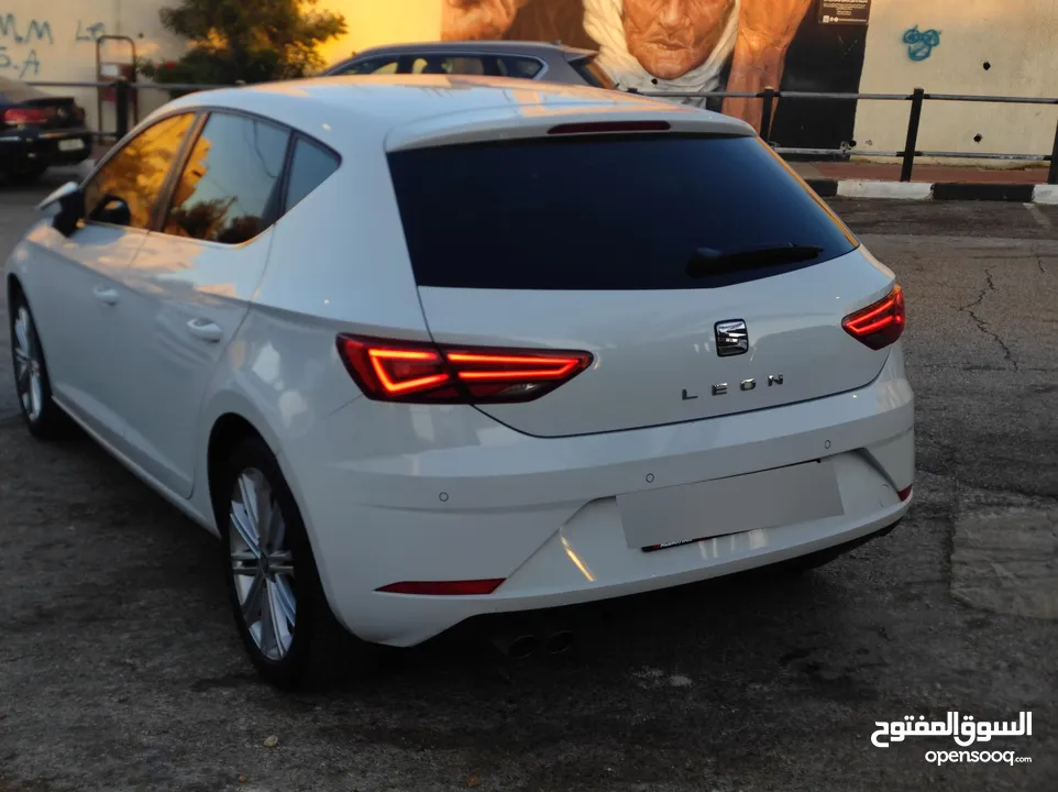 سيات ليون اكسلينس محرك1500تربو بنزين اتوماتيك 150حصان عداد اصلي 75الف كم فقططط
