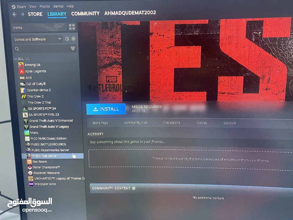 عرض ناري! PC جيمنغ + حساب ستيم + ماوس وكيبورد جيمنغ فقط بـ 180