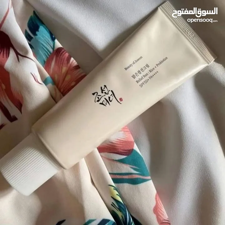 واقي شمس الكوري بيوتي اوف جوسون مناسب لجميع انواع البشرة حتى الحساسة حماية فعالة من اشعة الشمس