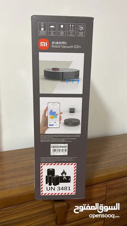 شاومي  S20+ مكنسه كهرباء ربوت شاومي xiaomi s20+ black last edition  new new