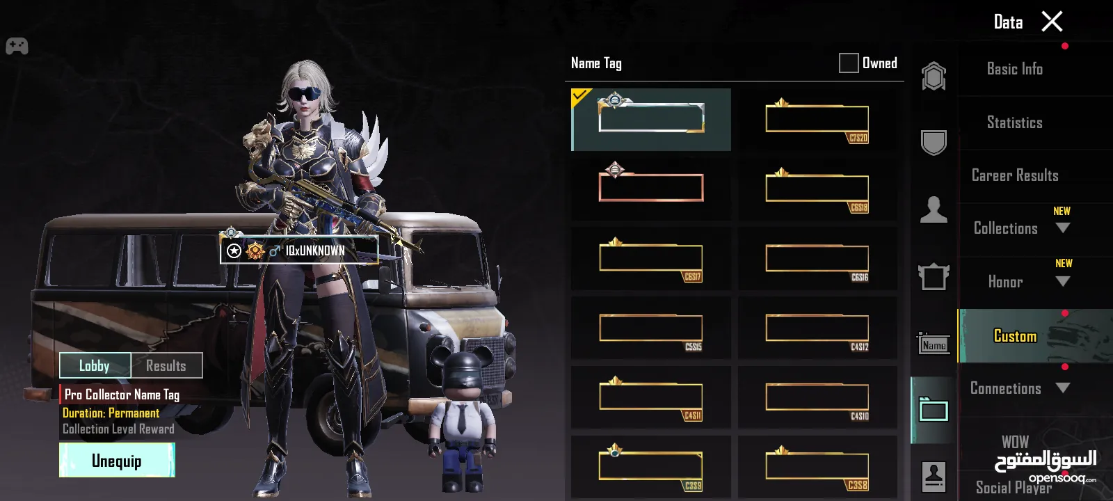 pubg accounts and all characters max old account with 33 gun labs collection lvl 67