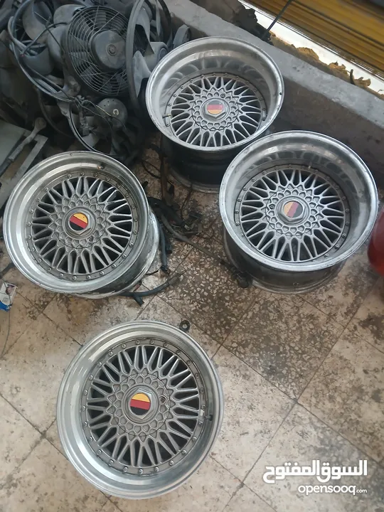 جنط BBS بحاله ممتازه منقل مع شفف للتواصل رقم في آخر الإعلان