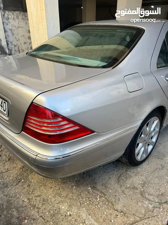 مرسيدس غواصة 350S للبيع موديل 2003 لون سلفر