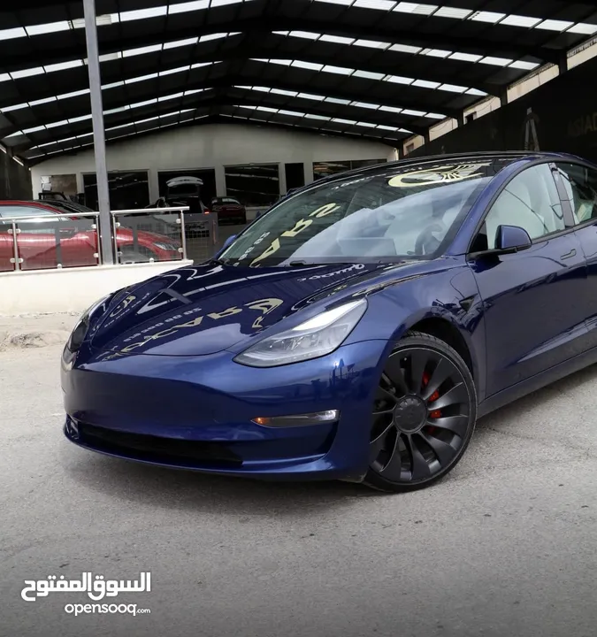 Tesla Performance مميزة جدا فحص كامل