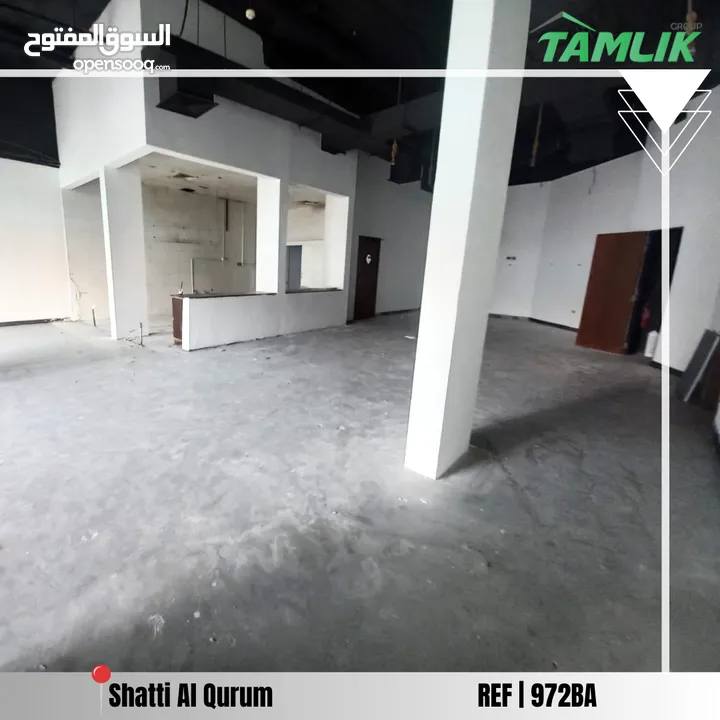 Nice Shop for Rent in Shatti Al Qurum  REF 972BA