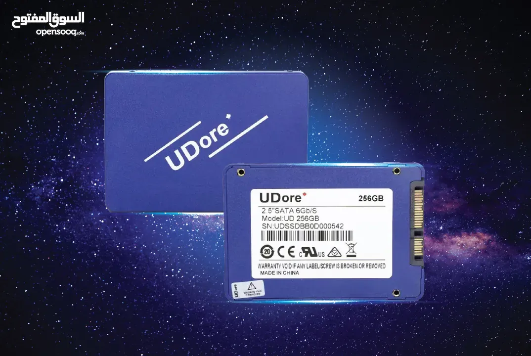 هارد دسك اس اس دي دي داخلي لأجهزة الكومبيوتر و اللابتوب 128GB UDORE 20X SPEED GAMING SSD