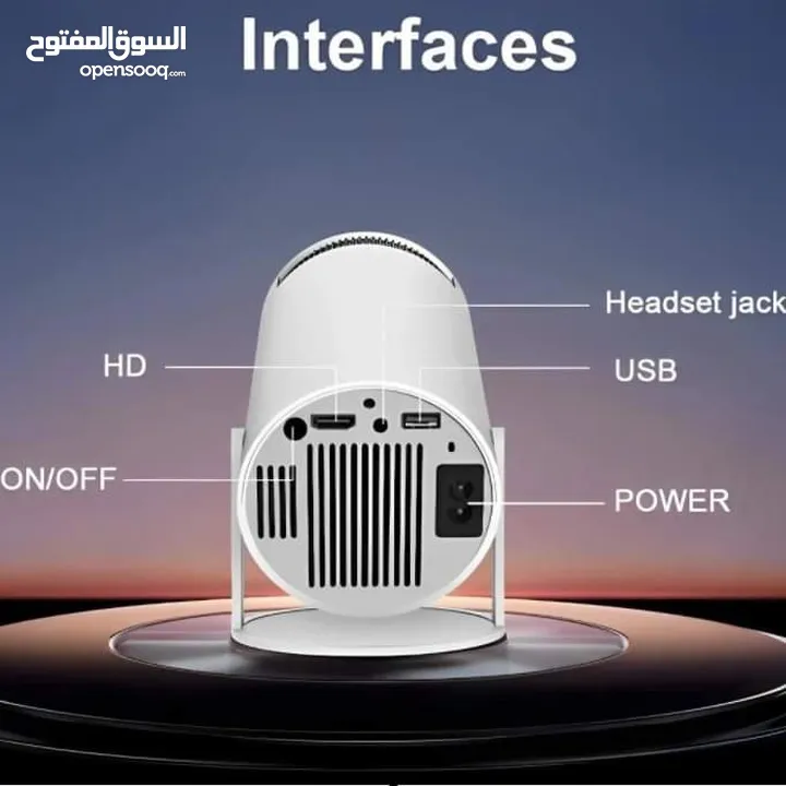 بروجكتر HY300  Pro بدقة  4K بافضل سعر  شامل التوصيل