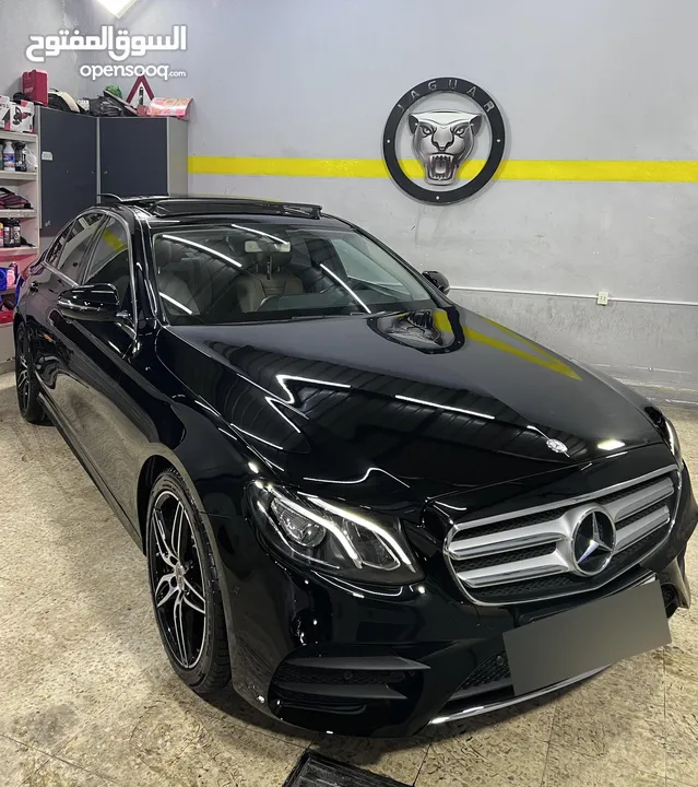مرسيدس e200 2017 وارد غرغور  عداد 55000