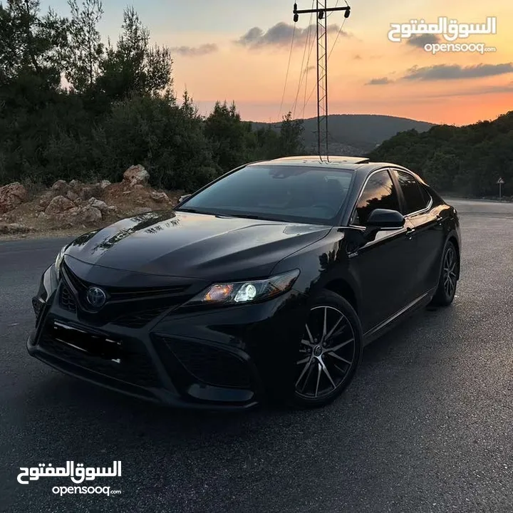 كامري 2021 اعلى صنف (SE) Sport بلاك اديشن فحص كامل( كلين )وارد كندا من الزيرو
