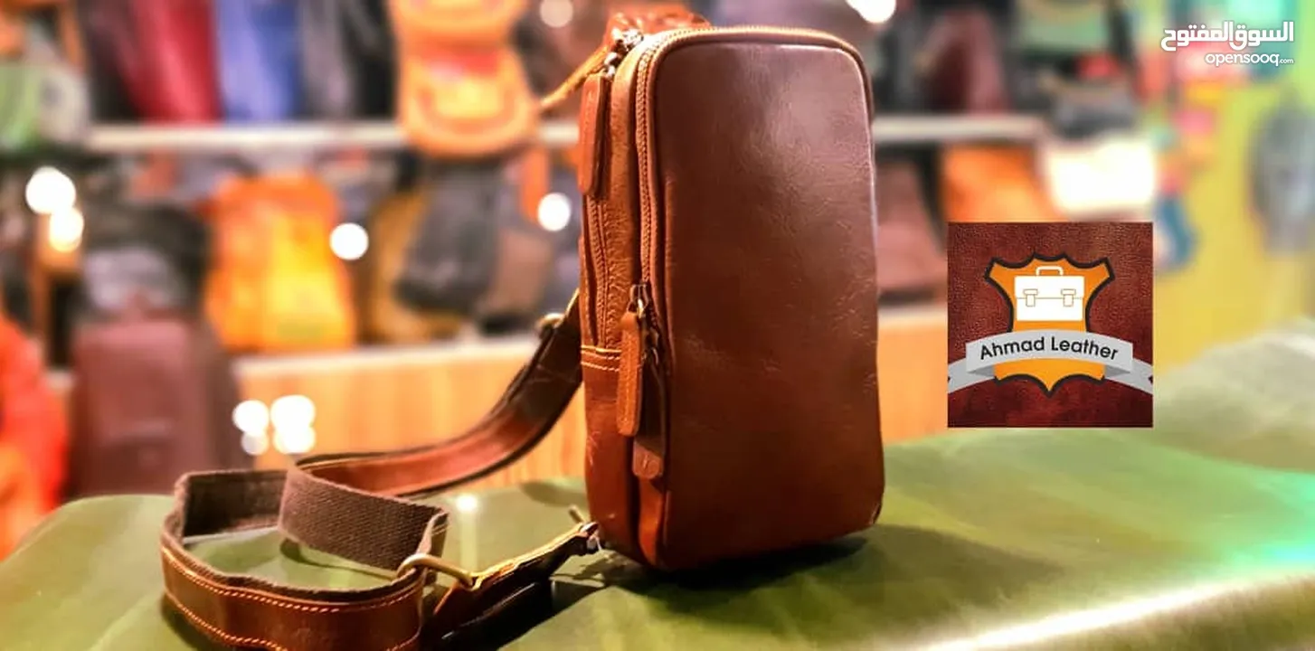 Quality leather shoulder bags حقائب كتف جلدية عالية الجودة