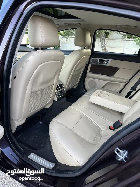 JAGUAR XF 2013 Full loaded (مخزنة) وارد الوكالة وصيانة الوكالة قاطعة مسافة 40 الف كم