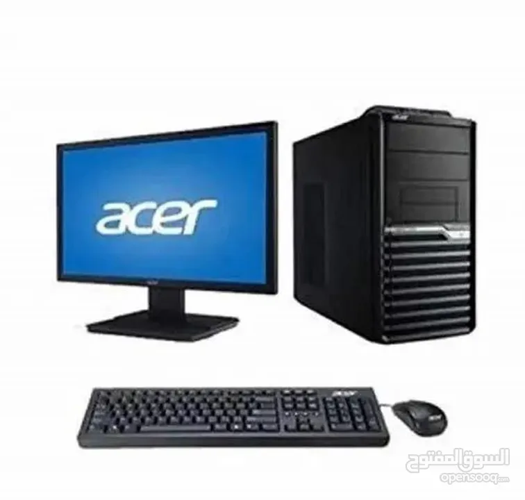 #كمبيوتر _مكتبي ماركة  _  acer